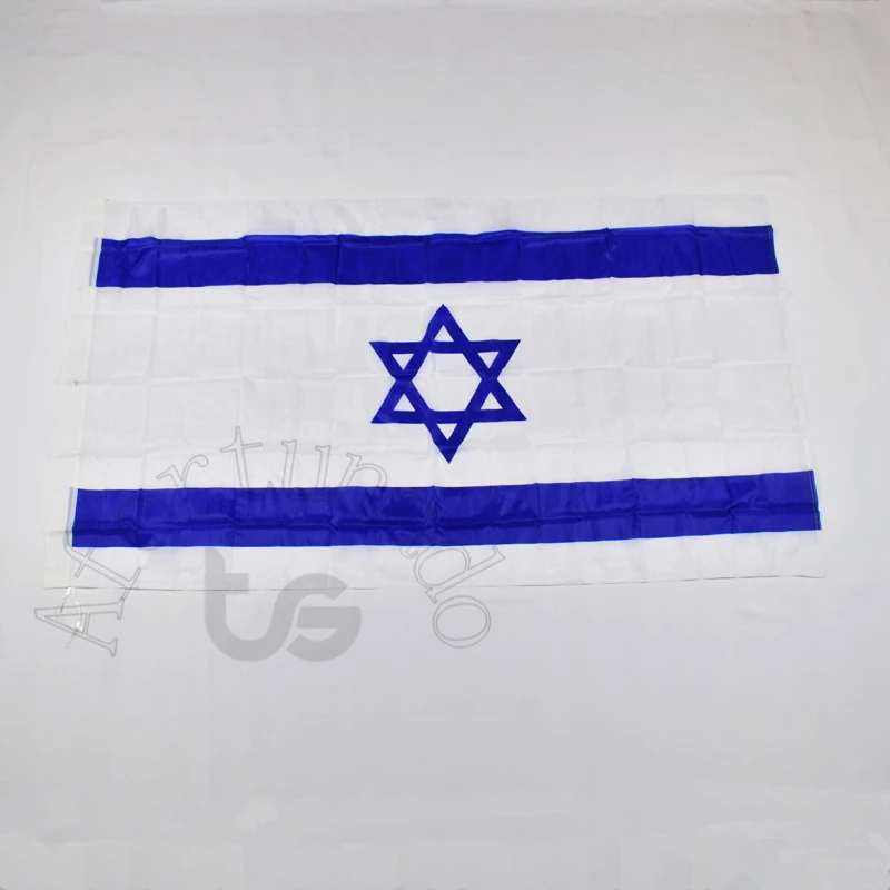 Israel 90*150cm Israeli flag Banner   3x5 Foot national flag for meet,Parade,party.Hanging,decoration