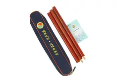 High quality Rosewood/bamboo/Wenge Tai Chi sticks 1.2M 3 segments China Health Qigong Association Taiji yang sheng zhang