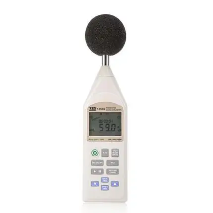 TES-1353S Integrating Sound Level Meter(USB) Updated from TES-1353H