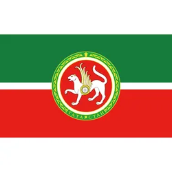 90*150cm 60*90cm Polyester Tatarstan Flag 3X5FT 90x150cm For Home Office Party Bar Banner