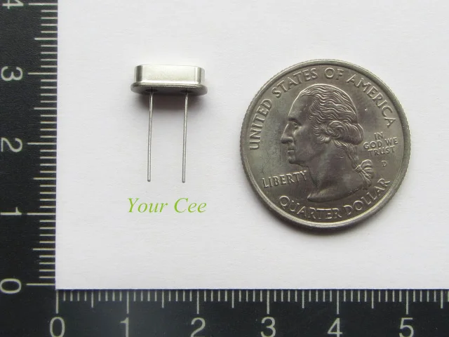 10pcs a Lot Crystal Oscillator Resonator Through Holes HC-49S 40MHz 40M 40.000M 40 MHz Passive Quartz