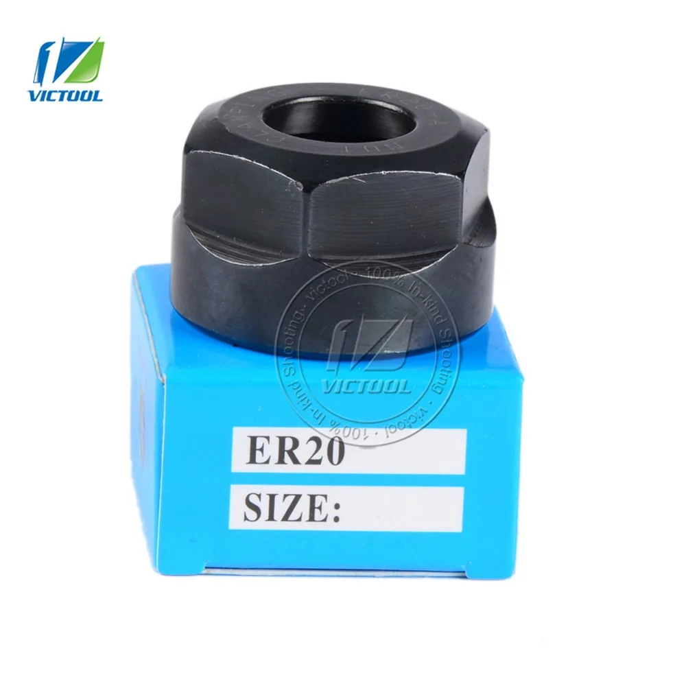 Router Engraving Nuts ER precision A type ER20-A spring collect nut clamping tools ER20-A for CNC milling engraving machine