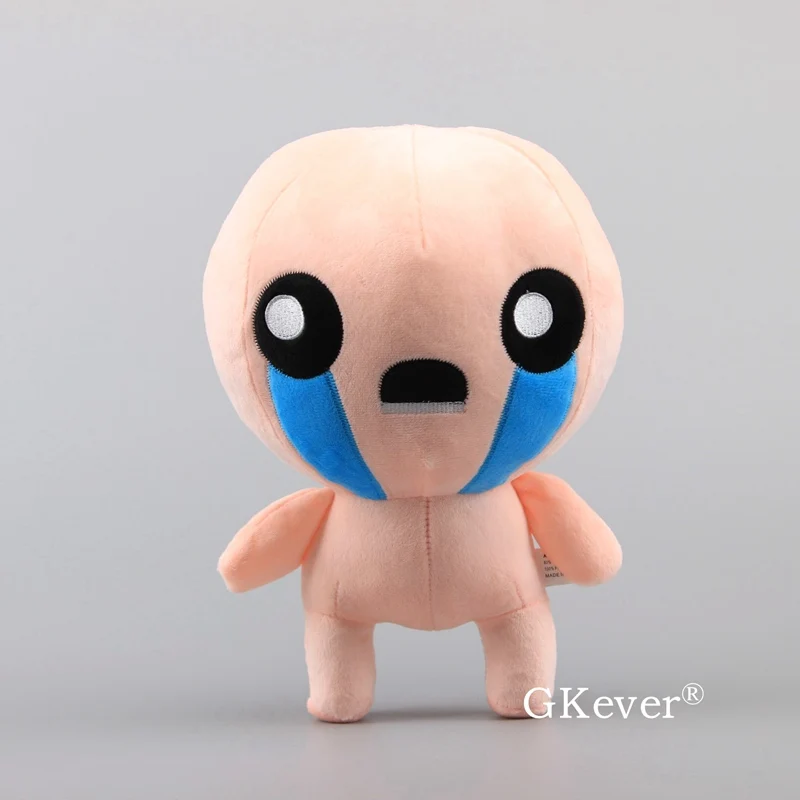 10 Styles Anime The Binding of Isaac Afterbirth Rebirth Game Super Meat Boy Keeper D6 Steven Issca with Guppy Cat 28-30 cm Gift