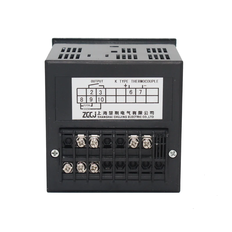 Termostato digital de 96x96mm, medidor de panel de temperatura con perilla K, controlador de temperatura flapjack para horno de TEL96-9001-K de 0 a 400 grados