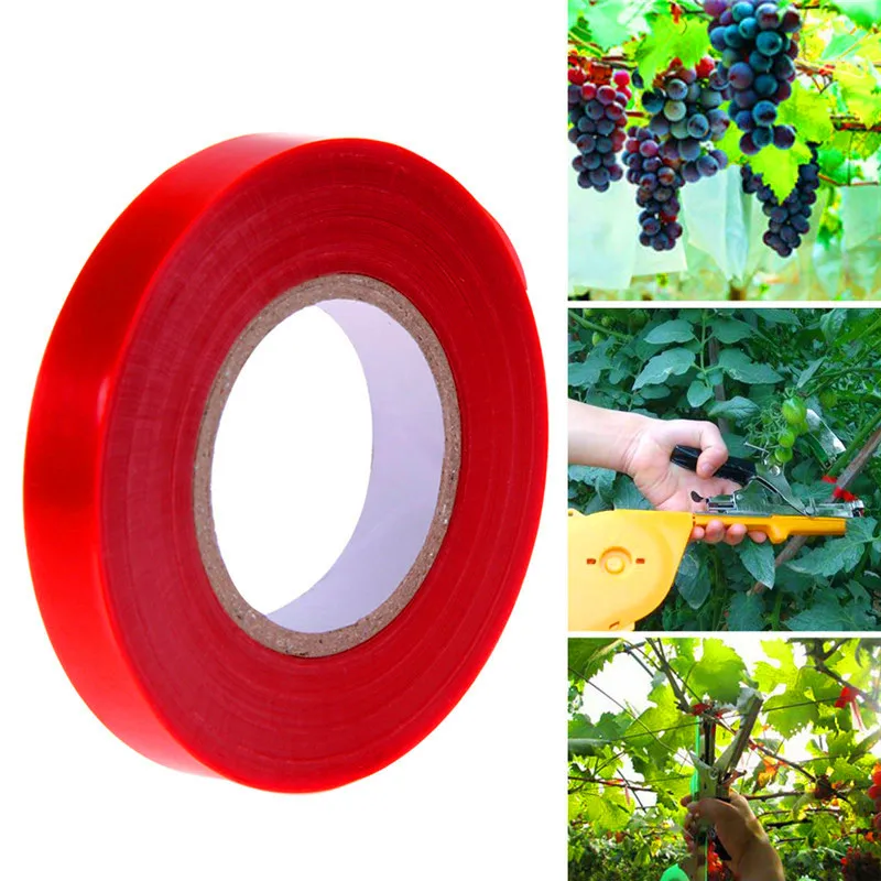 Garden tape Tree  Para film Secateurs graft Branch  Gardening bind belt PVC tie Tape tools 1.1CM x 33M / 1 RolI  jt002   GT016