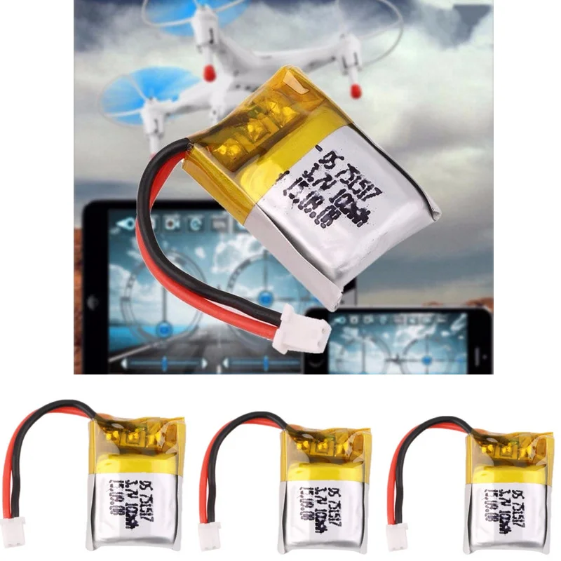 3.7 V 100 mAh Pin Lipo Cho Cheerson CX-10A RC WLTOYS V272 Mini 4 trục phụ kiện 3.7 V pin Li-Po 100 mAh