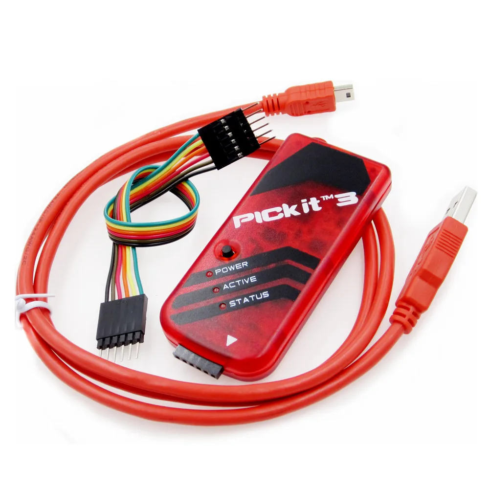 new 1set PICKIT3 Programmer + PIC ICD2 PICKit 2 PICKIT 3 Programming Adapter Universal Programmer Seat