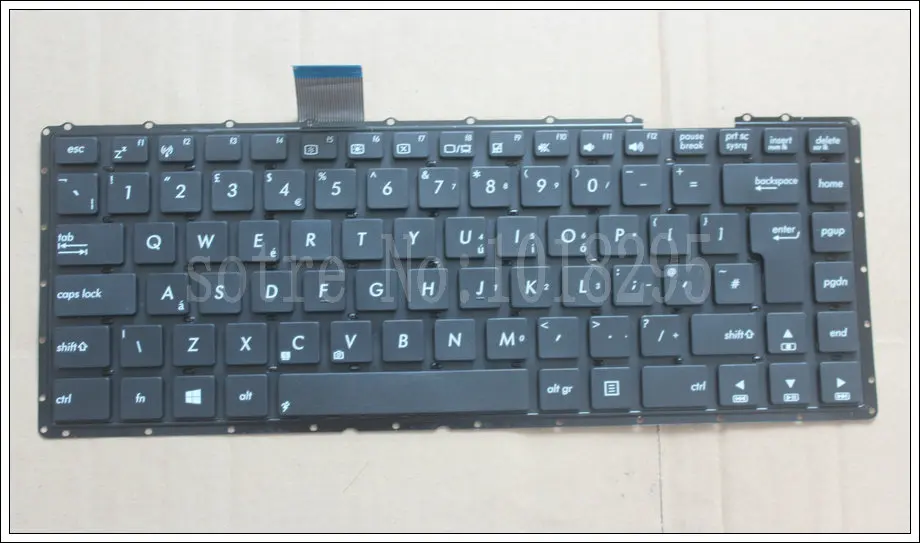 New FOR ASUS X401 X401A X401U 0KNB0-4109UK00 AEXJAE00010 MP-11L96GB-9202W UK Layout Laptop Keyboard