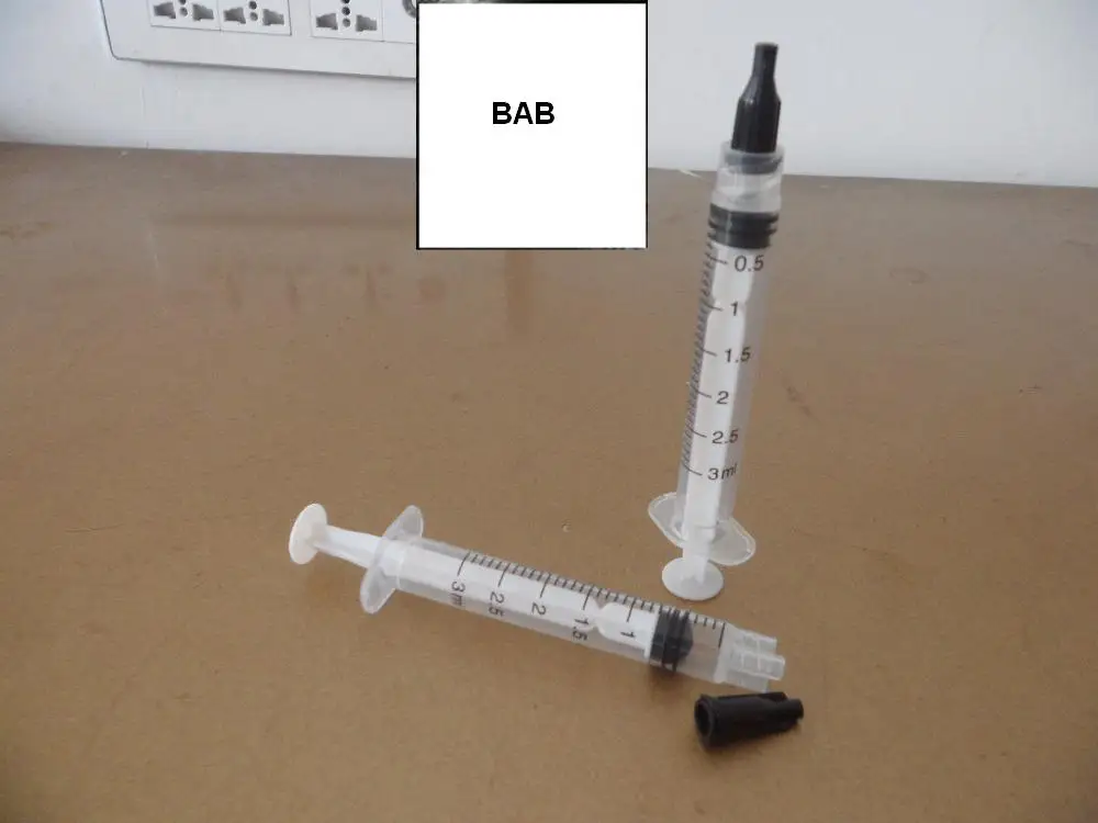 

100 sets/lot 3mL/CC Luer lock Industrial glue manual Dispensing Syringes with black tip cap,,epoxies syringe