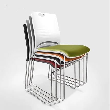 

Simple home office chair computer chair solid plastic teaching conference chair