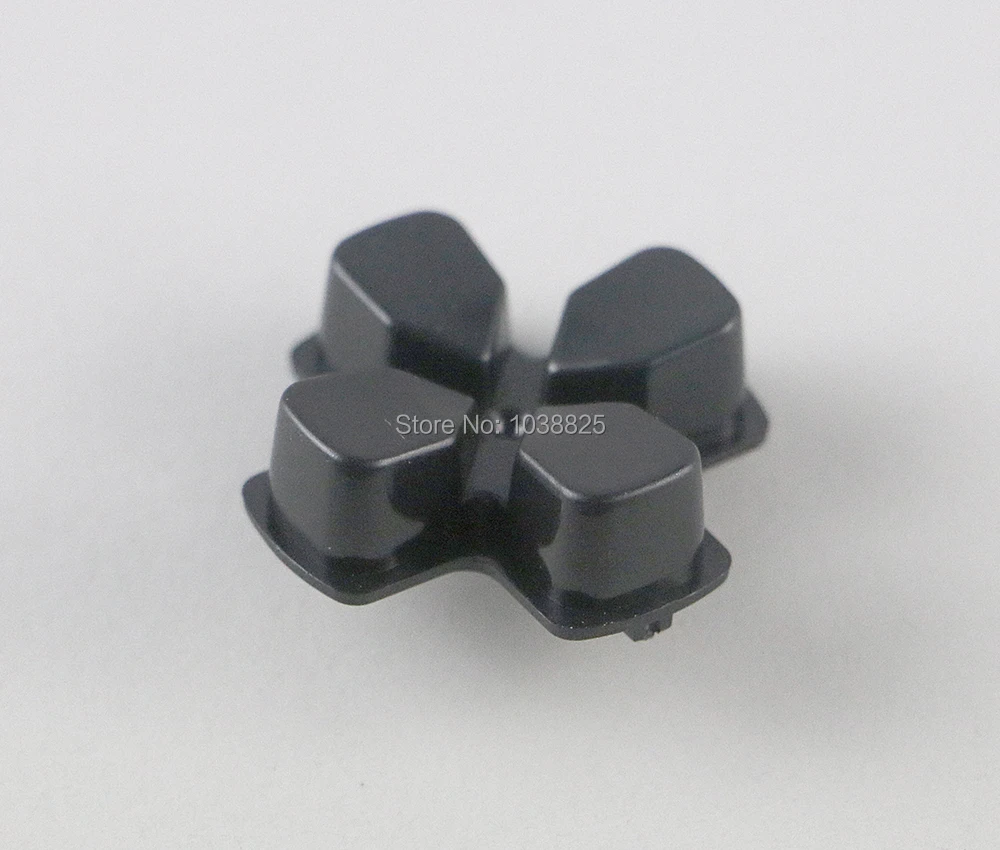 

100pcs/lot black plastic button d pad cross button set Repair Part For PS4 for playstation 4 controller ChengChengDianWan