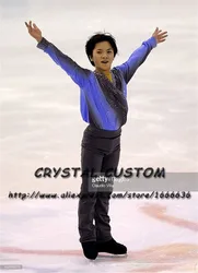 Custom Figure Skating Clothes For Men /Boys Fashion New Brand Vogue Figure Skating Competition Costume MR3137