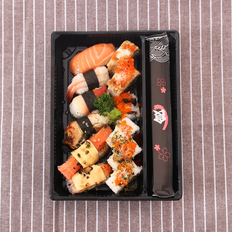 

Sushi Package Box Sashimi salmon Platter Box Food-grade Japanese meal packed box 50PCS