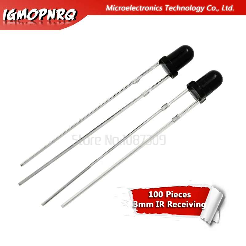 100Pcs Led 3Mm 940N…
