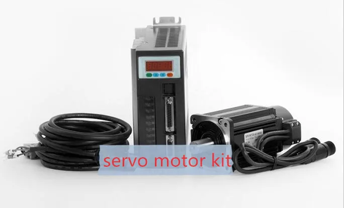 1 sets ac servo motor 1KW servomotor 90ST-M04025 2500RPM ac servo motor