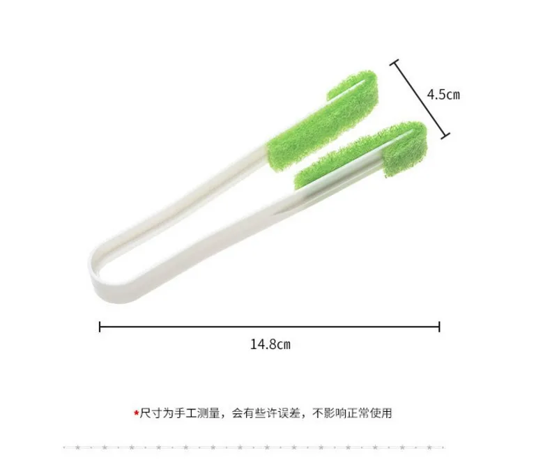 2Pcs Useful design functional Cleaning Brushs For Blinds Air Conditioning Shutter Brush Corners Gap Washable Cleaning Brush Clip