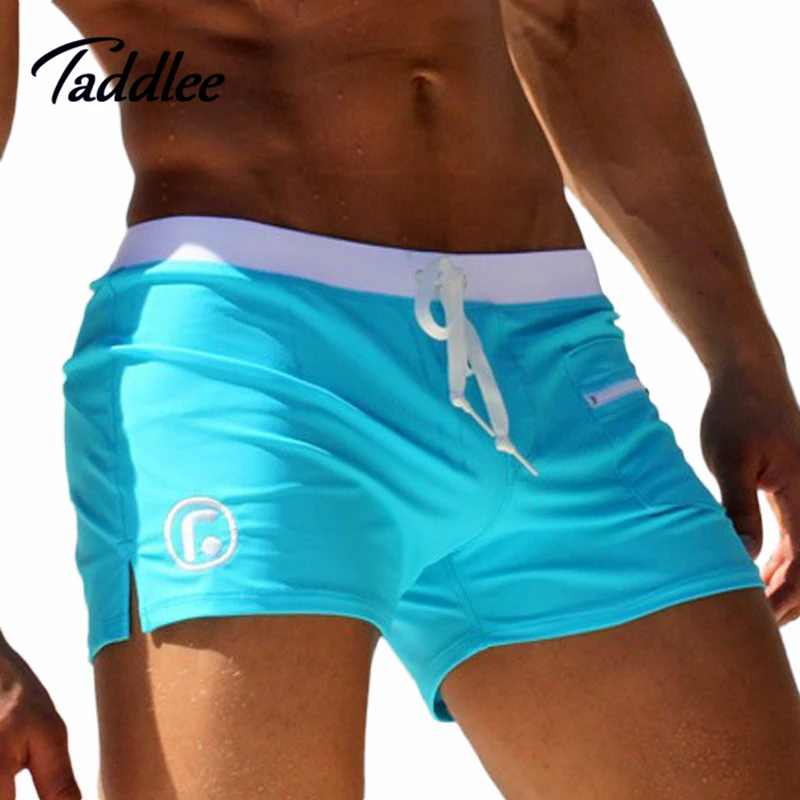 

Taddlee Brand Men's Man Swimwear Swimsuits Swimming Boxer Shorts Sports Suits Surf Board Shorts Trunks Men Swim Suits Summer