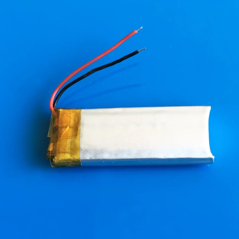 Batteria Lipo ai polimeri di litio da 3.7V 280mAh ricaricabile 501540 personalizzata per braccialetto MP3 registratore di guida a luce Led Bluetooth