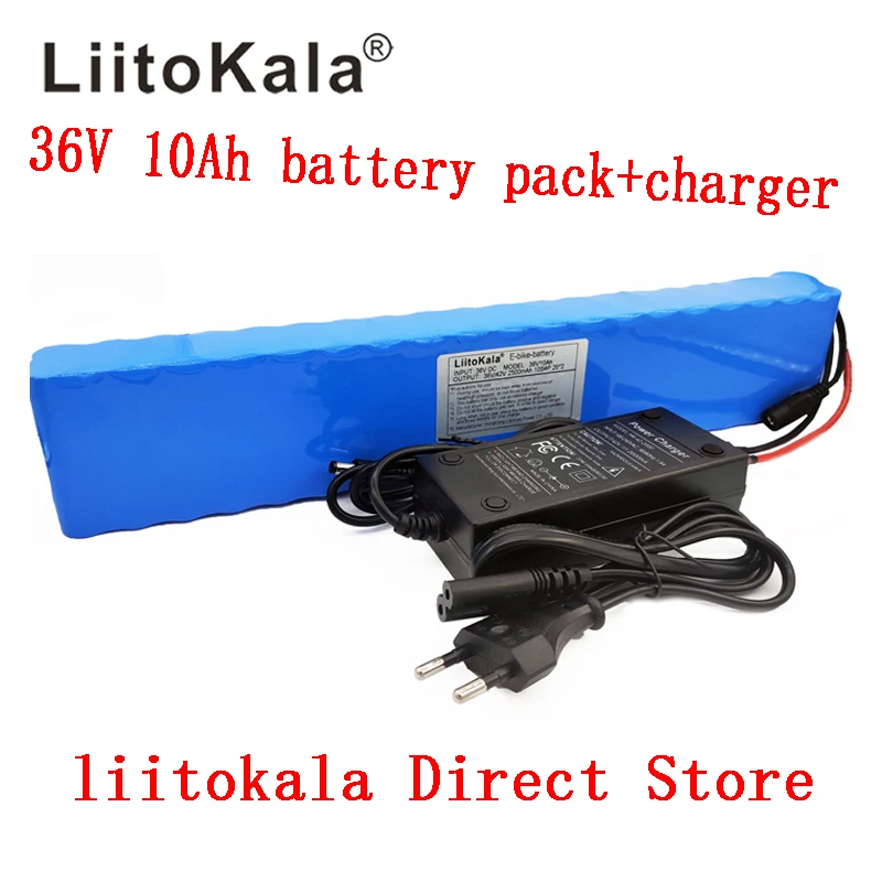 

36V 10AH 500 w High Power and Capacity 42 v 18650 Lithium Battery Electric Motorcycle Bicycle Scooter with BMS