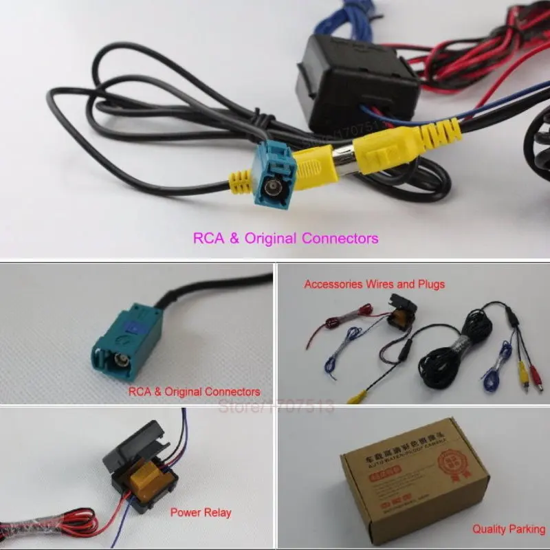Rear View Camera For Mercedes Benz CLS W219 CLS 300 320 350 500 - Back Up Reverse Camera Sets RCA & Original Screen Compatible