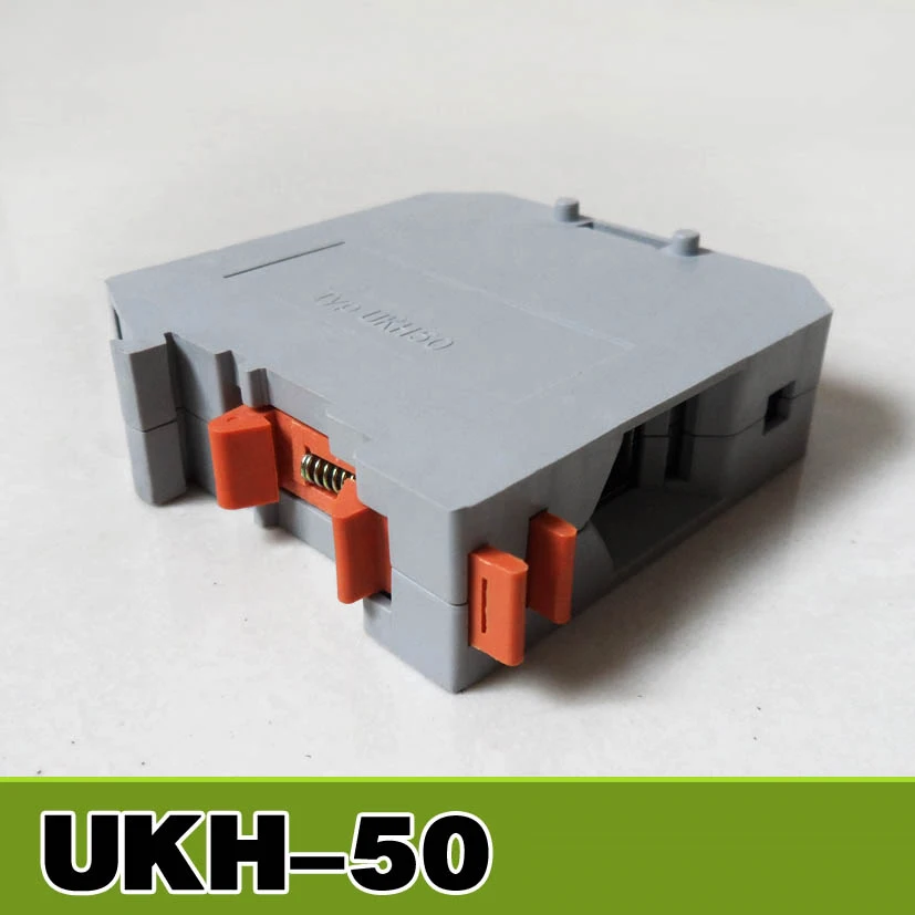 UKH-50 (UK50N) Series DIN Rail Screw Clamp Terminal Blocks