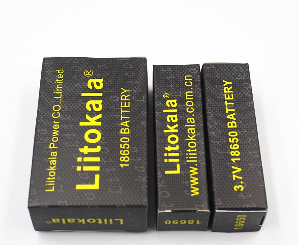 4PCS 100% Original LiitoKala Lii-34A 18650 3400mAh Rechargeable Battery 3.7v Li-ion Batteries