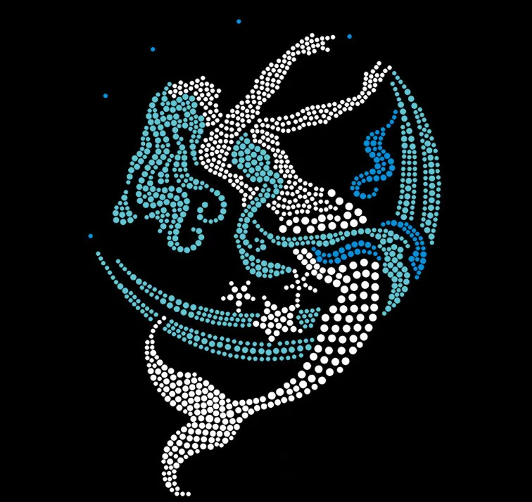 

2pc/lot Shinny flatback hot fix rhinestone transfer motifs iron on crystal transfers design iron on applique patches