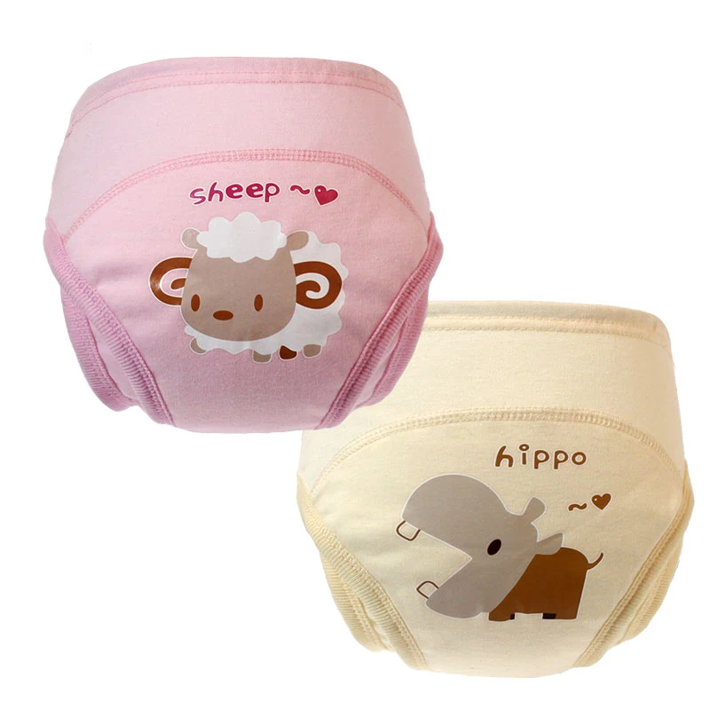 Baby Panties Cloth Cartoon Diapers Leak-Proof Infant Underwear Training Panties Child\'s Underwear Briefs for Girls Newborn Panty