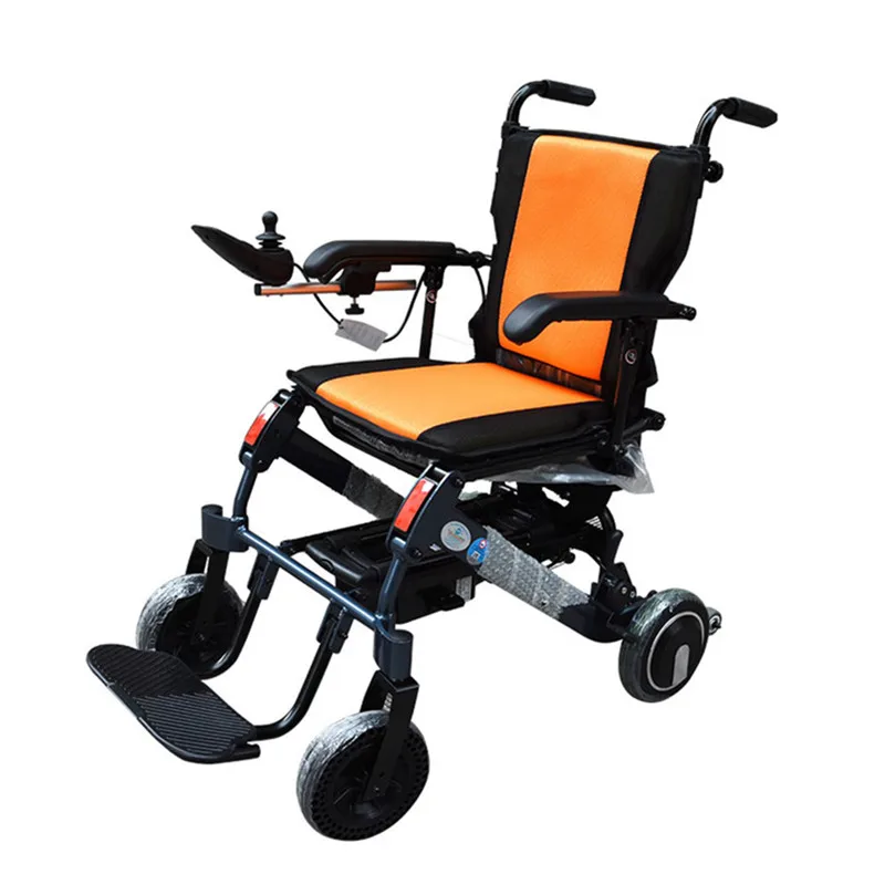 Cheapest Ultralight Folding Handicapped Portable Electric Wheelchair For Disable,Elderly