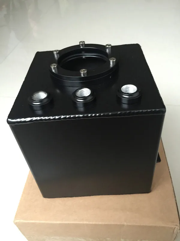 

Universal 2L BILLET Aluminium Oil Catch Tank Fuel Cell Fuel Tank Fuel Can FUEL SURGE TANK