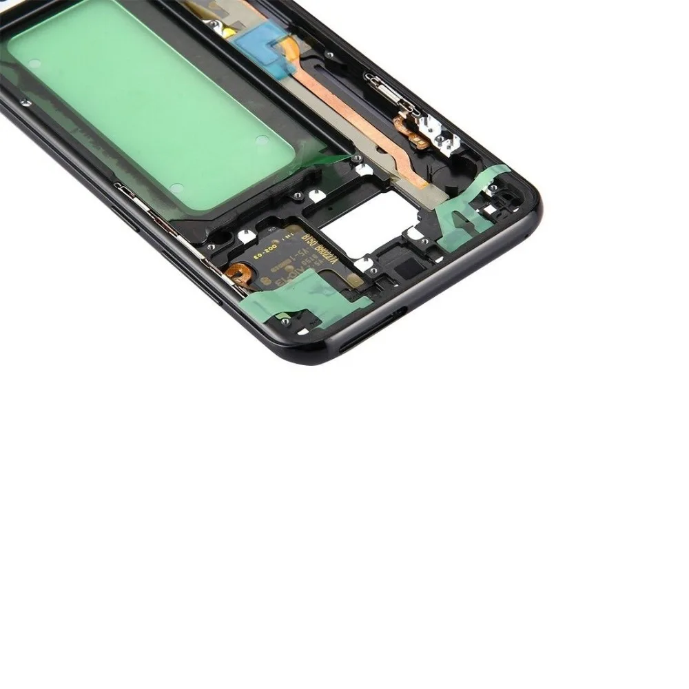 For Samsung Galaxy S8 G950 G950F G950FD G950T G950V Phone Housing Chassis LCD Plate New Middle Frame With Adhesive