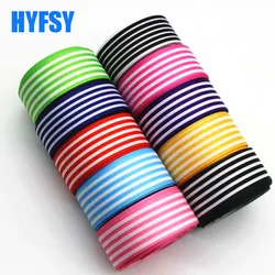 10 yards 25mm Stripes ribbon 10 yards DIY handmade materials gift wrapping sewing fabrics Grosgrain tape cartoon