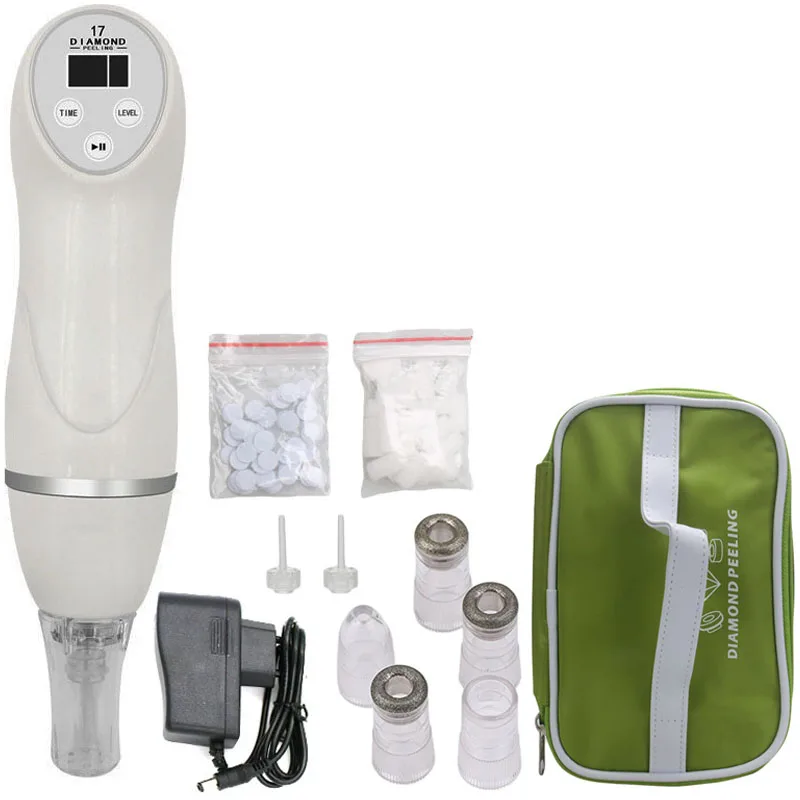 Microdermabrasion Diamond Dermabrasion Pen Vacuum Massage Skin Peeling Beauty Equipment Face Care Blackhead Removal Machine