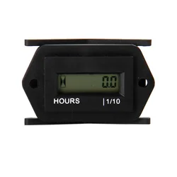 Waterproof Snap In DC 4.5 12v 24v 36v 48v 60V Hour Meter Counter For Generator Marine ATV Motorcycle Snowmobile Boat Jet Ski UTV