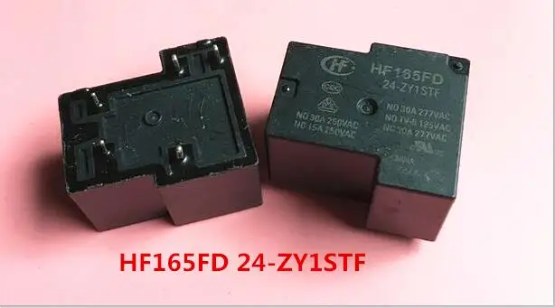 

relay HF165FD 24-ZY1STF HF165FD-24-ZY1STF HF165FD 24ZY1STF 24VDC DC24V 24V DIP5 10PCS/LOT