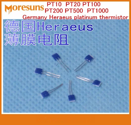 Fast Free Ship PT100 platinum thermistor PT1000 PT10 PT20 PT200 PT500 Germany for Heraeus platinum resistance temperature sensor