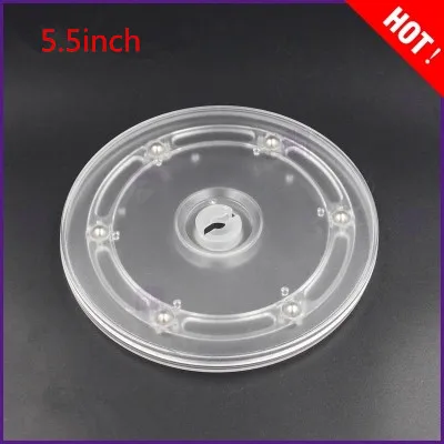 

5.5inch acrylic turntable display turntable furniture fittings rack rotary base Lazy Susan turntable