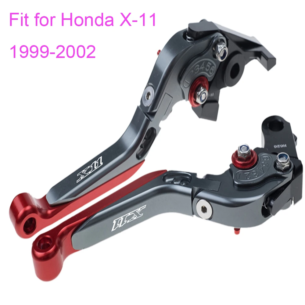 

KODASKIN Left and Right Folding Extendable Brake Clutch Levers for Honda X-11 1999-2002