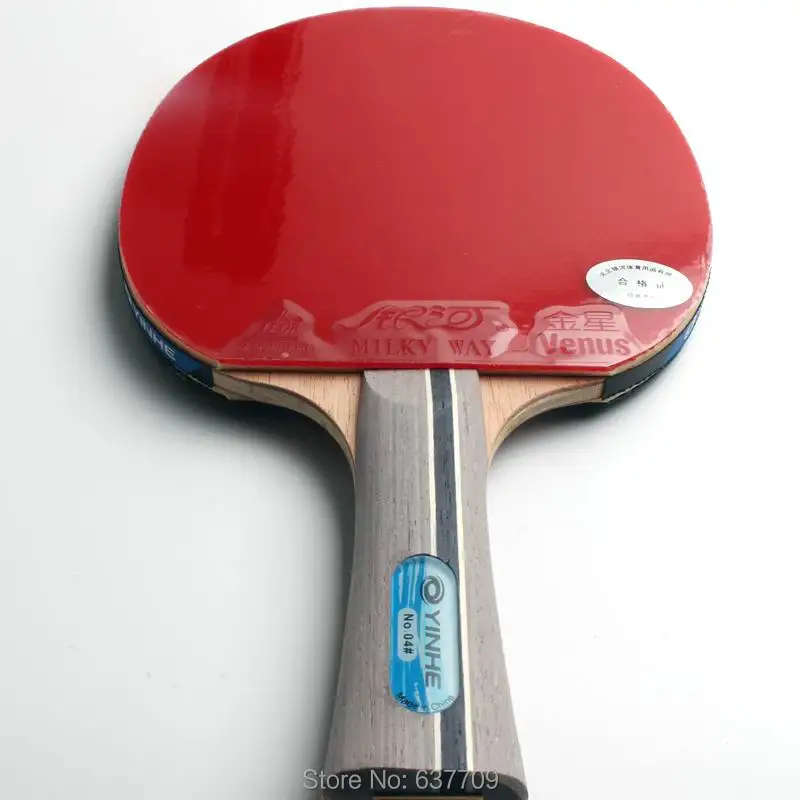 Galaxy Yinhe 04B Table Tennis Rackets, Finished Rackets, Pimples in Rubber, Ping Pong Paddle Sports, Original
