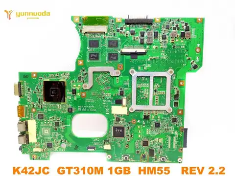 Original for ASUS K42JC  laptop motherboard with  GT310M 1GB  gpu HM55   REV 2.2  tested good free shipping