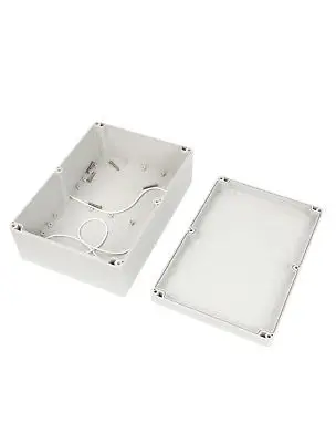 Rechthoekige Plastic DIY Junction Box Case 260x180x95mm