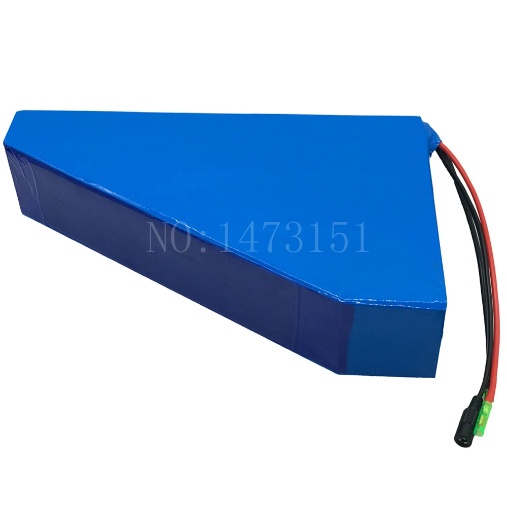 18650 Cell Triangle Battery 36V 48V 52V 72V eBike Battery 20AH 25AH 30AH Lithium Battery For Bafang 2000W 1000W Electric Bike