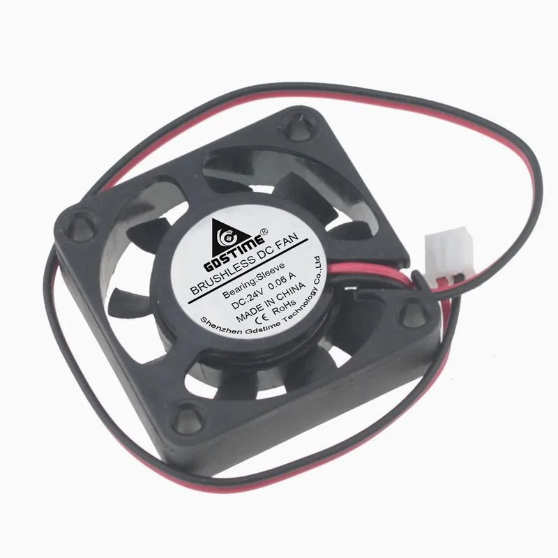 New DC 5V 12V 24V 4CM 40X40X10MM 9 leaf brushless cooling fan Oil bearing