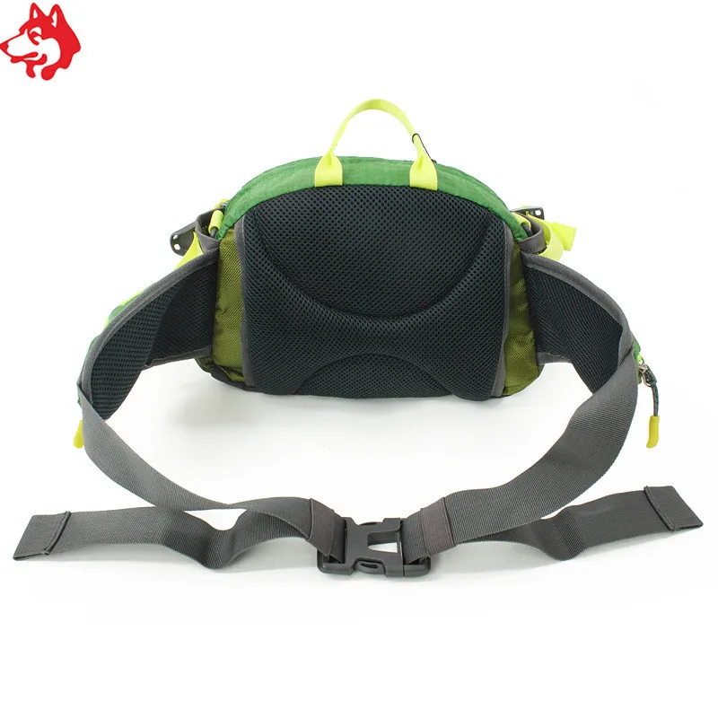 Bolsa de nailon impermeable para deportes al aire libre, riñonera CY-148 para correr, senderismo, escalada, Camping, color rojo/naranja/verde oscuro/verde