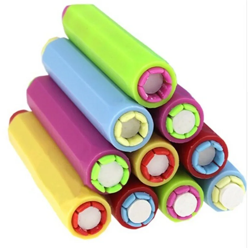 10 pcs/lot New Colorful Plastic Dustless Chalk Holder Pen Chalks clip For Teacher Porta Tiza On Blackboard Sticker Chalkboard