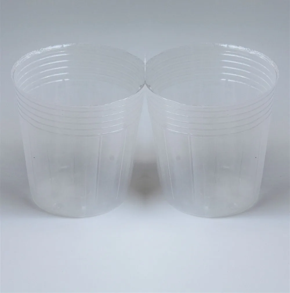 

High Quality 10 Pcs Nursery Pots Seedling-raising Transparent Nursery Bags Garden Supplies Free Shipping Size 10cmx10cmx7.5cm