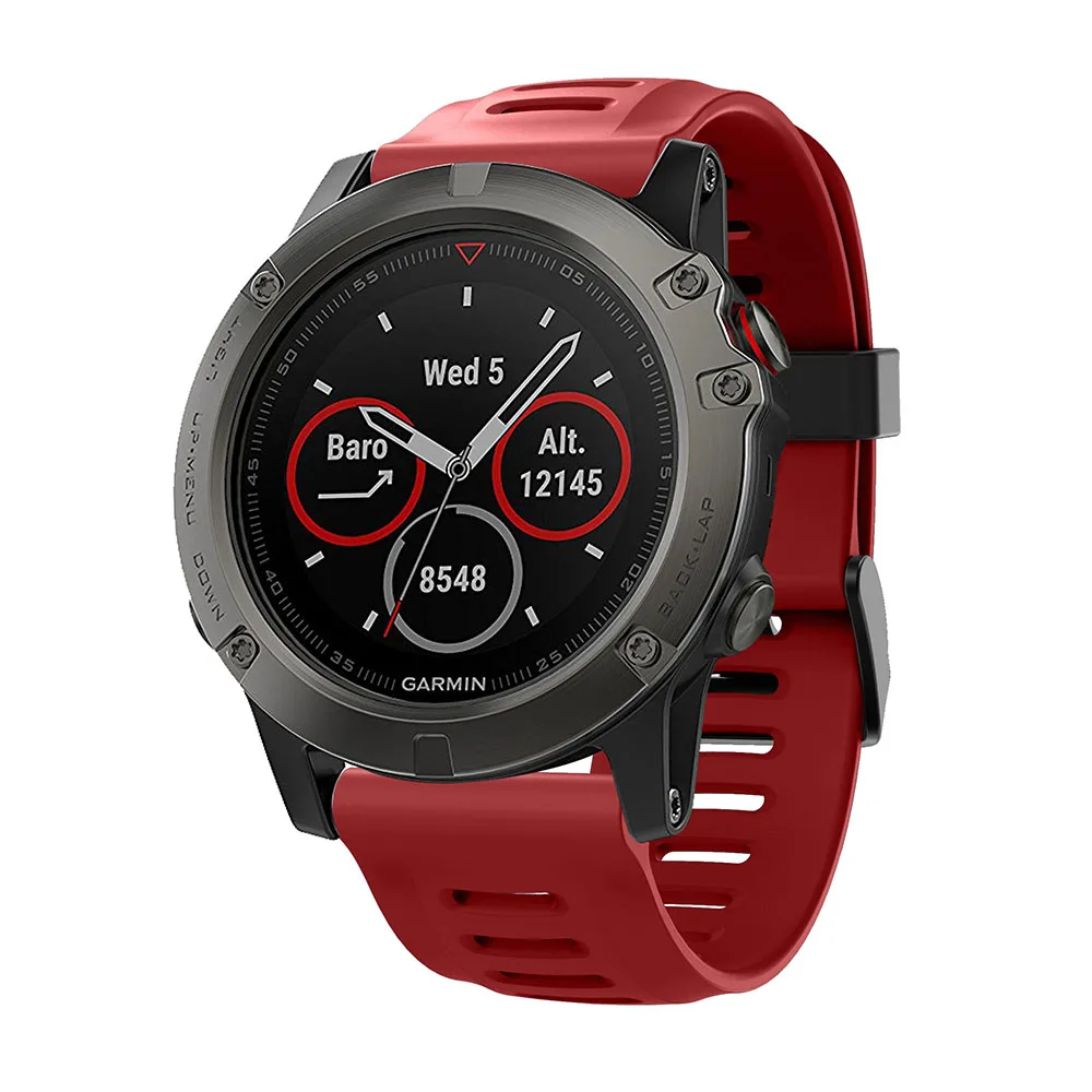 Pulseira de silicone para Garmin Fenix, Pulseira Sport, Correia de Substituição, Acessórios Fashion Smart, Garmin Fenix 5X, 5X, 5Xplus, Fenix 3 HR