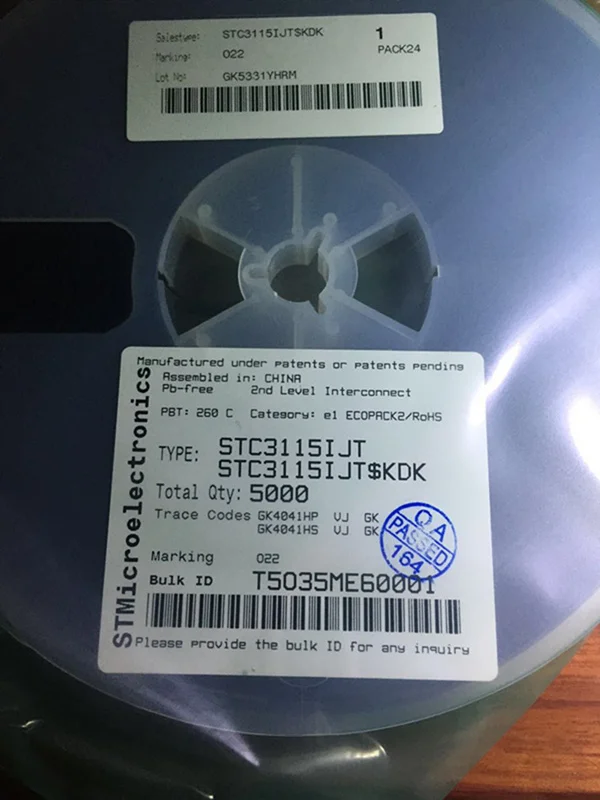 10 قطعة/الوحدة STC3115IJT CSP-10 3115 STC3115 الأصلي في الأسهم