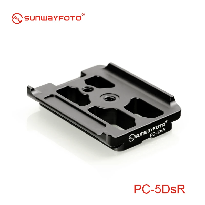 

SUNWAYFOTO PC-5DSR Tripod Head QR Plate for 5DSR 5DS Specific Aluminum Quick Release Plate