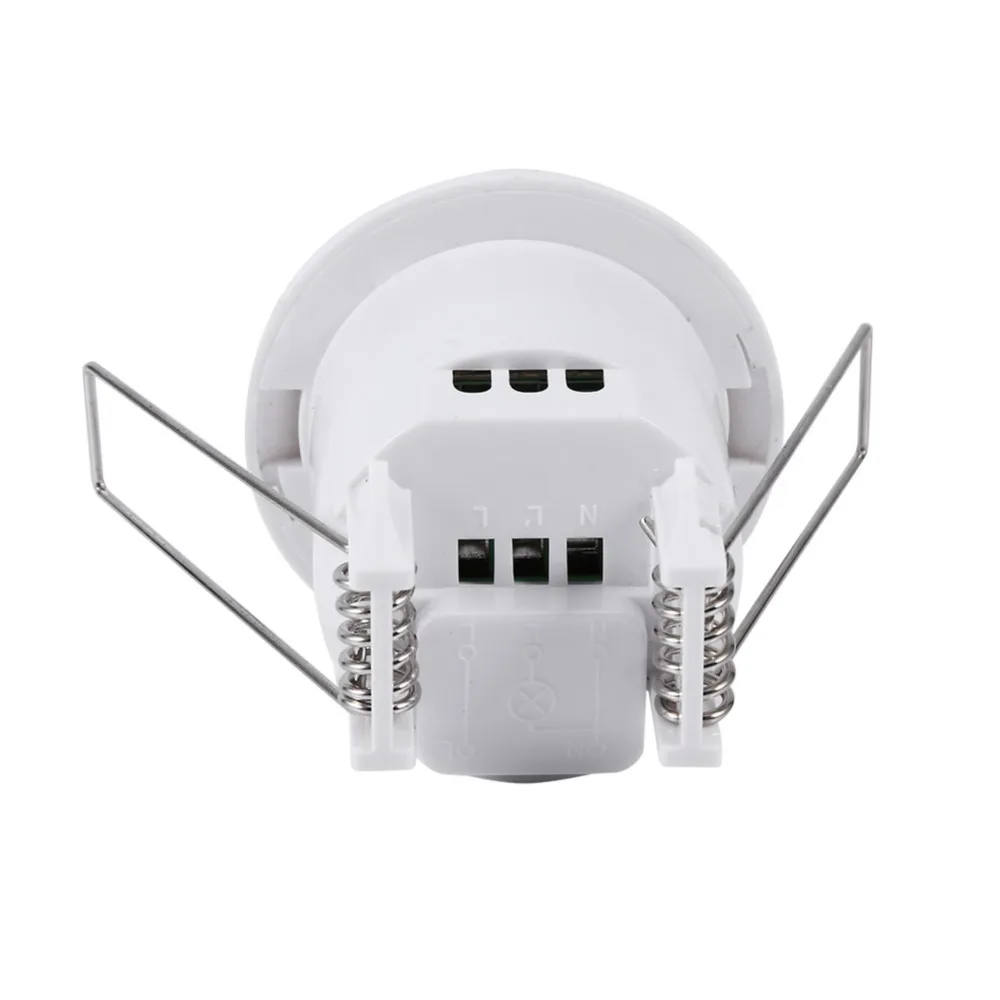 Infrared Motion Sensor Switch 360 Degree PIR Detection Recessed Ceiling Occupancy Motion Sensor Detector Lamp Light Switch